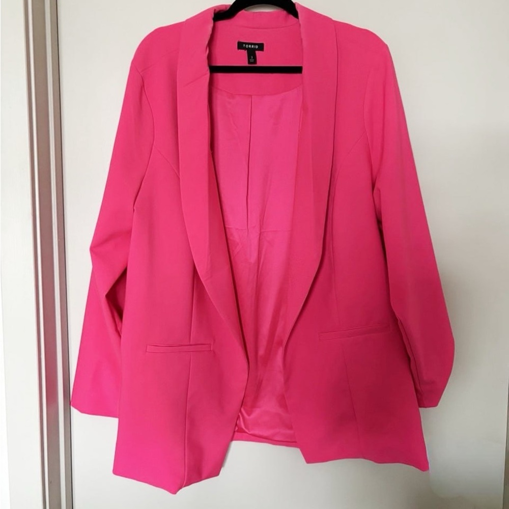 Torrid Bright Pink Women's Blazer
